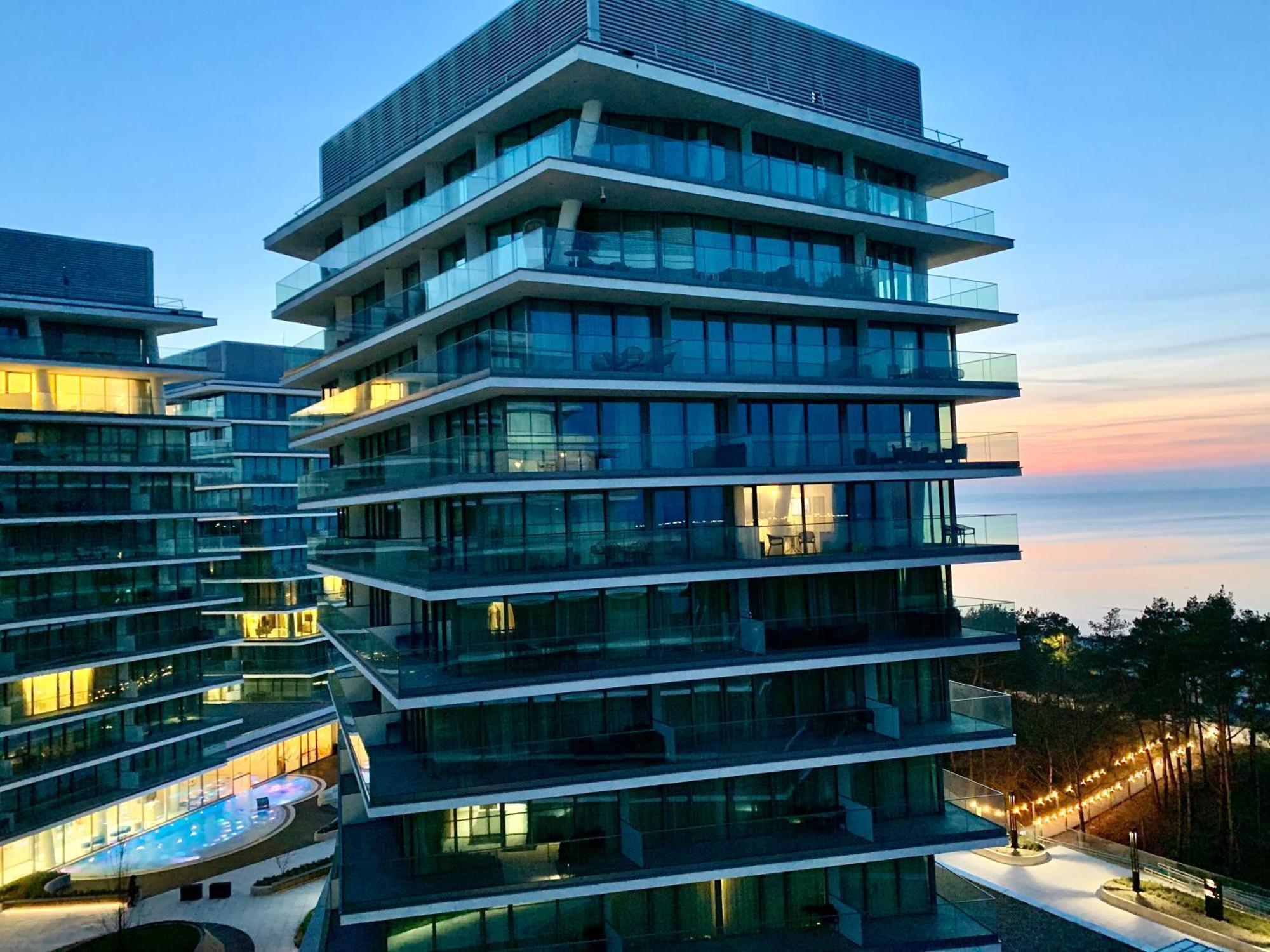 Blue Reef 6Th Floor Sea View Apartman Międzyzdroje Kültér fotó